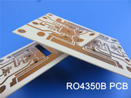 Rogers High Frequency PCB Built On 60mil RO4350B and 6.6mil RO4350B with Immersion Gold for Wireless Booster