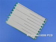 Rogers RT/duroid 6006 2-layer rigid PCB ceramic PTFE composites Immersion Gold 2.03mm thickness