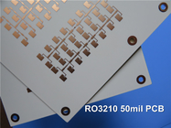 RO3210 high frequency circuit materials 2-layer rigid PCB With Immersion Gold Sample