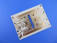 Microwave PCB Boards Built On RO4350B 10 mil With Immersion Gold
