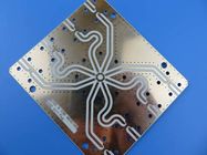 Microwave PCB Boards Built On RO4350B 10 mil With Immersion Gold