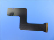 4 Layer Flexible Printed Circuit (FPC) Built On Polyimide With Black Mask and Immersion Gold for Consumer Game Consoles
