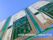 Hybrid High Frequency Multilayer PCB 6-Layer Hybrid PCB Made On 12mil 0.305mm RO4003C and FR-4