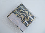 F4B PTFE High Frequency PCB 2oz Copper 0.8mm Thick With Immersion Gold for Low Noise Amplifiers