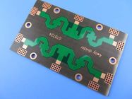 High Frequency PCB On DK2.65 PTFE Double Sided With OSP and Green Mask for Combiners