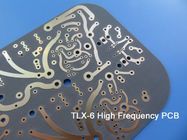 Taconic High Frequency PCB Made on TLX-6 62mil 1.575mm With Immersion Gold for Satellite Receiver