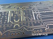 Taconic High Frequency PCB Built On TLY-3 30mil 0.762mm With Immersion Gold for Satellite / Cellular Communication