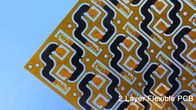 Dual Layer Flexible PCB Built on 1oz Polyimide With Carbon Ink and Immersion Gold For Laser Head