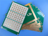 Hybrid RF and Microwave Circuit Boards 3 Layer Hybrid PCB Board Made On 13.3mil RO4350B and 31mil RT/Duroid 5880
