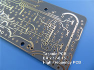 TLX-7 Taconic High Frequency PCB Made on 62mil 1.575mm With Immersion Silver