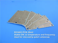 Rogers RO3003 High Frequency PCB 2-Layer Rogers 3003 10mil Cirucit Board DK3.0 DF 0.001 Microwave PCB