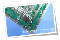 Hybrid PCB | Mixed Material PCB Built On 10 mil RO4350B + FR-4 With Depth Contrlled Drill
