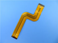 Multilayer Flexible PCBs Polyimide PCBs at 0.25mm Thick With Immersion Gold
