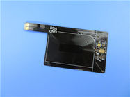 Double Layer Flexible PCB Prototype Flexible Circuit with Black Coverlay