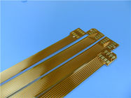 Single Sided Flexible Printed Circuit (FPC) Strips with Immersion Gold and FR-4 Stiffener for Industial Surveying