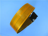 Single Layer Thin Flexible PCBs Built On Polyimide With 1oz Copper 0.2mm Thick and Immersion Gold for Embedded Antennas
