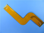 Multilayer Flexible Printed Circuits FPC Built On Polyimide with 0.25mm Thick and Immersion Gold Remote Control