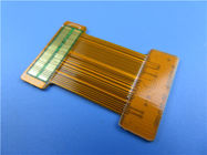 Double Layer Flexible Printed Circuit on Polyimide With Gold Plated and FR-4 Stiffener for Electronic Toll Collection