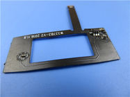 Multilayer Flexible Circuit 4-layer FPC Built on Polyimide With Black Solder Mask and Immersion Gold for Touch Screen
