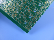 High-Tg PCB Built on TU-768 With 1.2mm Thick Coating Immersion Gold and Green Solder Mask for Industrial Servers