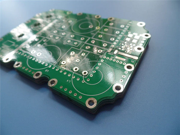 Double Sided PCB on 0.8mm FR-4 With Green Solder Mask and HASL