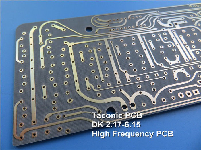 Taconic TLF-35 RF Printed Circuit Board 60mil 1.524mm TLF-35 High Frequency PCB With Immersion Gold