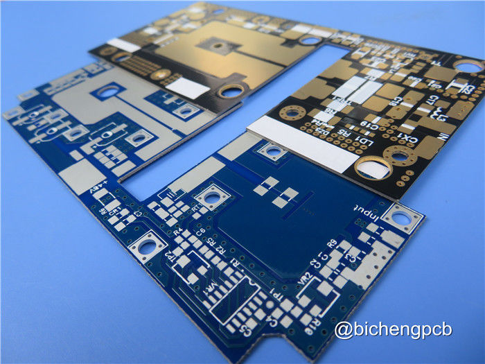 TRF-45 High Frequency Printed Circuit Board DK4.5 Taconic RF PCB With Gold plated 16mil 24mil 32mil 40mil 64mil Thick