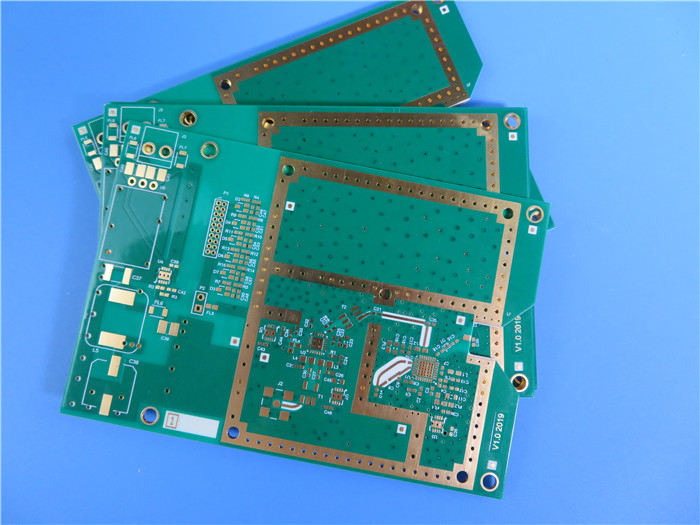 Hybrid PCB | Mixed Material 4-layer PCB Made On 20 mil RO4350B + FR4 With Blind Via