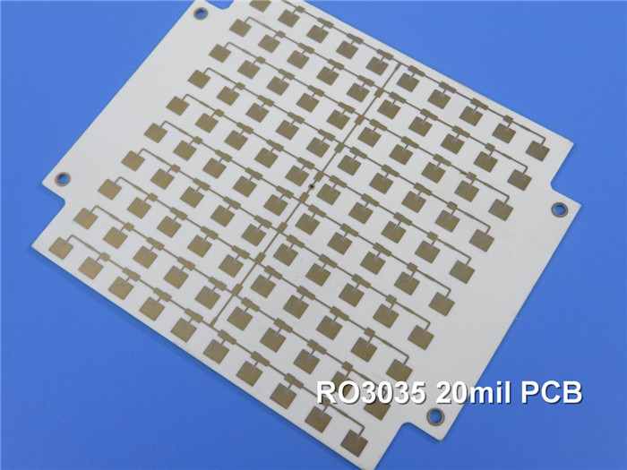 Rogers RO3035 Microwave PCB 2-Layer Rogers 3035 20mil 0.508mm Circuit Board DK3.5 DF 0.0015 High Frequency PCB