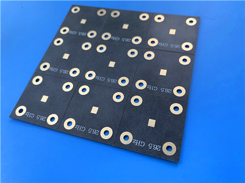 Latest company case about TLX-6 custom PCB fabricated using Taconic TLX-6 laminate 3.5mil material for High-Volume Antenna and Radar Applications