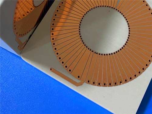 Latest company case about TFA294 Copper-clad laminate consists of PTFE resin and ceramics with fabricate 80mil Core PCB and OSP Finish for Aerospace RF