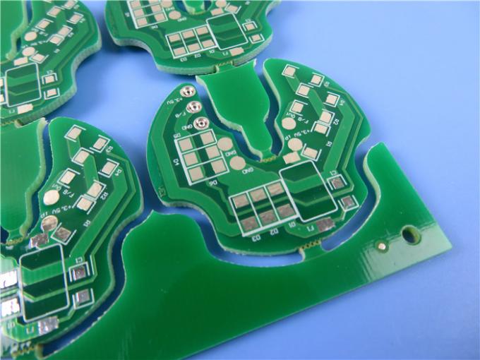 High CTI 600V PCB Built on 2.0mm FR4 With HASL and Countersunk Holes