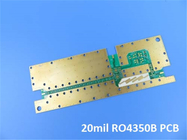 20mil RO4350B hydrocarbon ceramic laminates with finished copper 35um for RF Microwave，Antenna system
