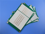 RF-10 PCB 10mil 2layer's 1oz copper weight with Immersion Gold for GPS Antennas and Satellite components