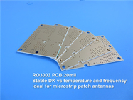 Rogers RO3003 ceramic-filled PTFE composites + S1000-2M High Tg170 FR-4