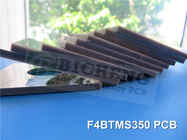 F4BTMS350 2-layer rigid PCB 6.35mm Thick with Hot Air Soldering Level (HASL)