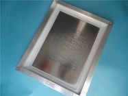 Laser SMT Stencil Made 0.12mm Stainless Steel Foil With 520 X 420mm Aluminum Frame