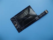 Double access flexible PCBs Prototype Flexible PCBs with Black Coverlay colour Polyimide PCBs