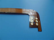 Heavy Copper board 2 oz Double-sided flexible PCBs with 0.3mm thick Polyimide PCBs Immersion Glod