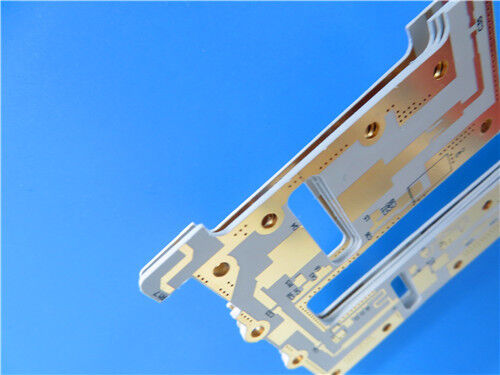 F4BME245 PTFE Fiberglass Laminate with Reverse-Treated Copper 4mil double side material and Ultra-Thin PCB Solutions witn Immersion gold