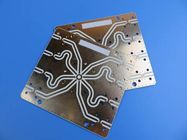 Microwave PCB RF Circuit Board Built On 1.6mm RO4350B With Immersion Gold Finish For GPS Antenna