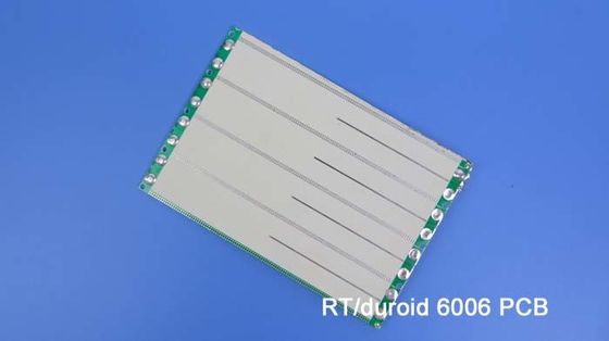 Rogers RT/duroid 6006 High Frequency PCB on 25mil, 50mil and 75mil Coating Immersion Gold  for Ground Radar Warning