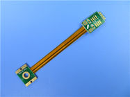 Rigid-flex PCBs Built on FR-4 and Polyimide with Green Solder Mask and Immersion Gold for Telemetry System