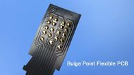 Black Flexible Printed Circuit FPC Built on Polyimide with Bulge Pads for Contact Belt of Inkjet Printer