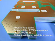 Hybrid High Frequency Multilayer PCB 6-Layer Hybrid PCB Made On 12mil 0.305mm RO4003C and FR-4