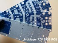 Rogers RO4350B High Frequency Printed Circuit Board with 10mil, 20mil, 30mil and 60mil thick Coating with Immersion Gold