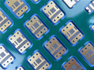 Rogers TC350 Double Sided High Frequency PCB Built On 10mil Core With Immersion Gold for Microwave Combiners.