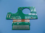 Multilayer flexible PCBs 4 layer Rigid-flex PCBs with 1.6mm Fr4 &amp;0.2mm Polyimide PCBs