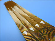 Single Sided Flexible PCB Strips with Polyimide Stiffener