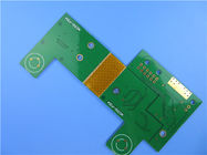 4 Layer Rigid-Flex PCB Built On 1.6mm FR4 and 0.2mm Polyimide